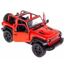 Miniatura De Ferro Jeep Wrangler 2018 12cm 1:36 - KiNSMART