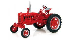 Miniatura de ferro trator ih mccormick farmall 1955 1/43