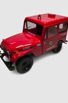 Miniatura De Jeep Firefighter 1971 Escala 1/26 Kinsmart