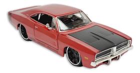 Miniatura De Metal 1969 Dodge Charger R/t Escala 1/24