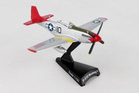 Miniatura de metal aviao caça daron p-51d mustang esca 1/100