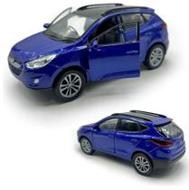Miniatura de metal ix35 escala 1/40 welly azul