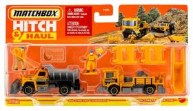 Miniatura de Metal Matchbox Hitch &amp Haul - Engate e Transporte - 1/64 - Mattel