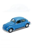 Miniatura de metal Volkswagen Fusca escala 1/24 welly