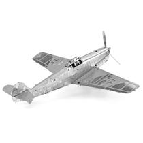 Miniatura De Montar Metal Earth Avião Messerschmitt BF-109