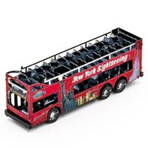 Miniatura De Montar Metal Earth Big Apple Tour Bus MMS169