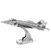 Miniatura De Montar Metal Earth Caça F35 Lightning II MMS065 Miniatura De Montar Metal Earth Caça F35 Lightning II MMS065