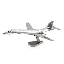 Miniatura de montar metal earth jato americano b-1b lancer