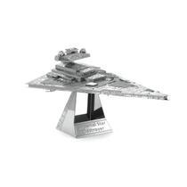 Miniatura de Montar Metal Earth Star Wars Imperial Star Destroyer Puzzle 3D Metal MMS254 Miniatura de Montar Metal Earth Star Wars Imperial Star Destroyer Puzzle 3D Metal MMS254