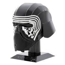 Miniatura De Montar Metal Earth Star Wars Kylo Ren Helmet