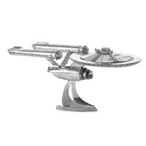 Miniatura De Montar Metlal Star Trek USS Enterprise MMS280