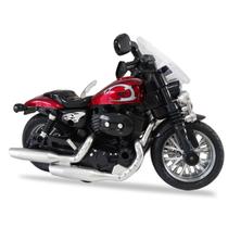 Miniatura De Moto Custom Estilo Harley Davidson - Armazém Geek