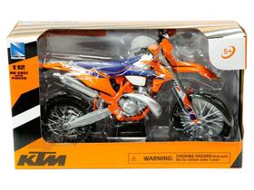 Miniatura de Moto Diecast NewRay 300 EXC-TPI Laranja 1:12 Miniatura de Moto Diecast NewRay 300 EXC-TPI Laranja 1:12