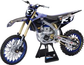 Miniatura de Moto Off-Road NewRay Team YZ450F Eli Tomac Escala 1:6 Nº 3