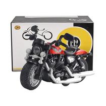 Miniatura de Motocicleta Elite 1:32 - Modelo de Liga Metálica Detalhado para Colecionadores