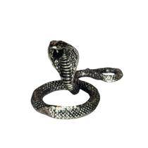 Miniatura de Serpente da Força em Estanho - Escultura Detalhada