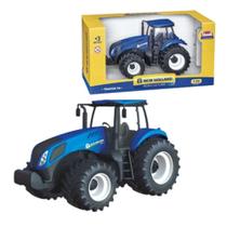 Miniatura De Trator New Holland Agriculture T8 - Visual Brinquedos
