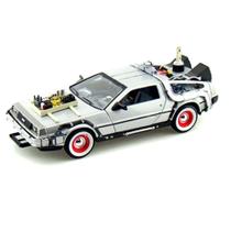 Miniatura Delorean Back to the Future 3 Welly 1/24