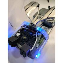 Miniatura Delorean De Volta Para O Futuro 1 Com Luz 1/24