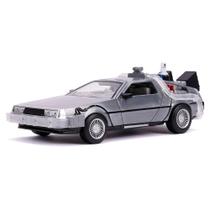 Miniatura DeLorean De Volta Para O Futuro 2 C/ Luz 1:24 Jada