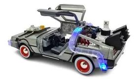 Miniatura Delorean De Volta Para O Futuro 3 C/luz 1/24 Jada