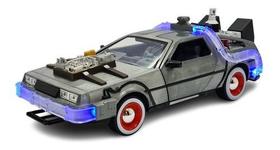 Miniatura Delorean De Volta Para O Futuro 3 C/ Luz Jada 1:24