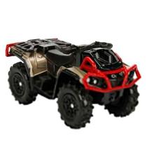 Miniatura Diecast ATV NewRay Can-Am Outlander XMR 1000R Preto e Dourado