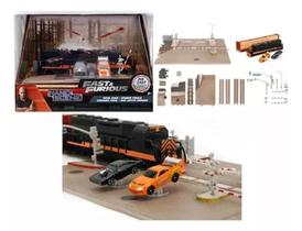Miniatura Diorama Velozes e Furiosos Train Scene Nano Jada Miniatura Diorama Velozes e Furiosos Train Scene Nano Jada