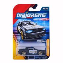 Miniatura Dodge Challenger SRT Hellcat - Polícia - Rescue World - Majorette - 1/64