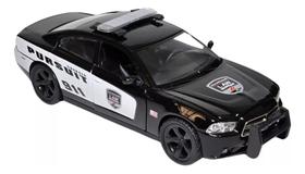 Miniatura Dodge Charger Police 2011 Pursuit 1/24 Motormax Miniatura Dodge Charger Police 2011 Pursuit 1/24 Motormax