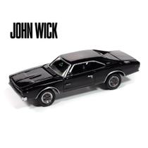 Miniatura Dodge Charger R/T 1968 - John Wick - Pop Culture - Johnny Lightning 1:64 Miniatura Dodge Charger R/T 1968 - John Wick - Pop Culture - Johnny Lightning 1:64