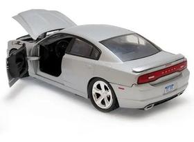 Miniatura Dodge Charger R/t 2011 Prata Motormax 1/24