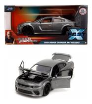 Miniatura Dodge Charger Srt Hellcat 2021 Escala 1/24 Jada Miniatura Dodge Charger Srt Hellcat 2021 Escala 1/24 Jada