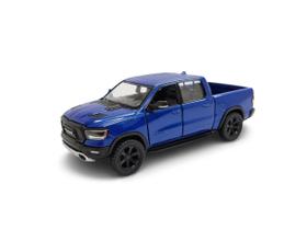 Miniatura Dodge Ram 1500 2019 Azul Metal 1:46 Miniatura Dodge Ram 1500 2019 Azul Metal 1:46