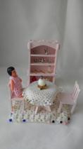 Miniatura em MDF decorada