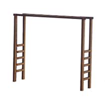 Miniatura em MDF Escada Puleiro Woodplan 11 x 12,8 x 3 cm - M1024 Miniatura em MDF Escada Puleiro Woodplan 11 x 12,8 x 3 cm - M1024