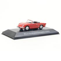 Miniatura em Metal - 1:43 - Willys Interlagos Conversível - 1963