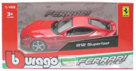 Miniatura em Metal - Ferrari Race & Play - Box - 1/43 - Bburago