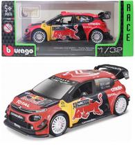 Miniatura em Metal Série Race Rally WRC c/ Caixa de Acrilico - 1/32 - Bburago