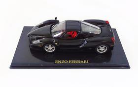 Miniatura Enzo Ferrari 2002 preta Collection 1/43 Ixo