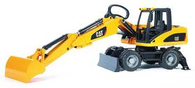 Miniatura Escavadeira Articulada de rodas Cat Bruder 1/16