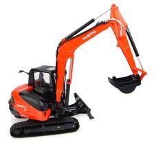 Miniatura escavadeira kubota uh8102 universal hobbies 1/24