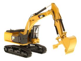 Miniatura escavadora construtora de estradas 568 gf 1/50