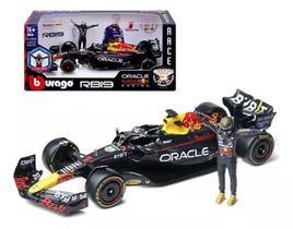 Miniatura F-1 Red Bull RB19 2023 c/Figura piloto Burago 1/24