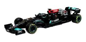 Miniatura F1 Mercedes Benz Amg W12 Lewis Hamilton 2021 1:43 Bburago