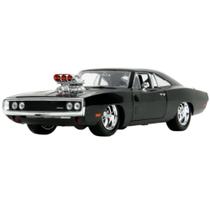 Miniatura Fast & Furious Velozes e Furiosos Doms Dodge Charger R/T 1970 escala 1:24 Jada