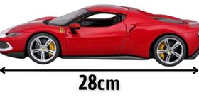 Miniatura ferrari 296gtb Assento Fiorano 1:18 burago Miniatura ferrari 296gtb Assento Fiorano 1:18 burago