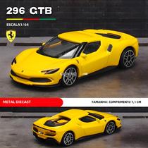 Miniatura Ferrari 488 Bburago - Escala 1:64 - Modelo de Carro de Luxo Miniatura Ferrari 488 Bburago - Escala 1:64 - Modelo de Carro de Luxo