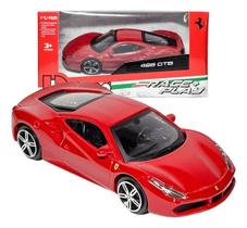 Miniatura Ferrari 488 Gtb 1:43 Bburago Vermelho