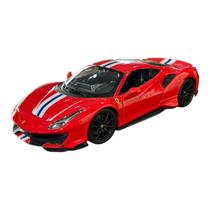 Miniatura Ferrari 488 Pista Vermelho Burago 1:24 Miniatura Ferrari 488 Pista Vermelho Burago 1:24